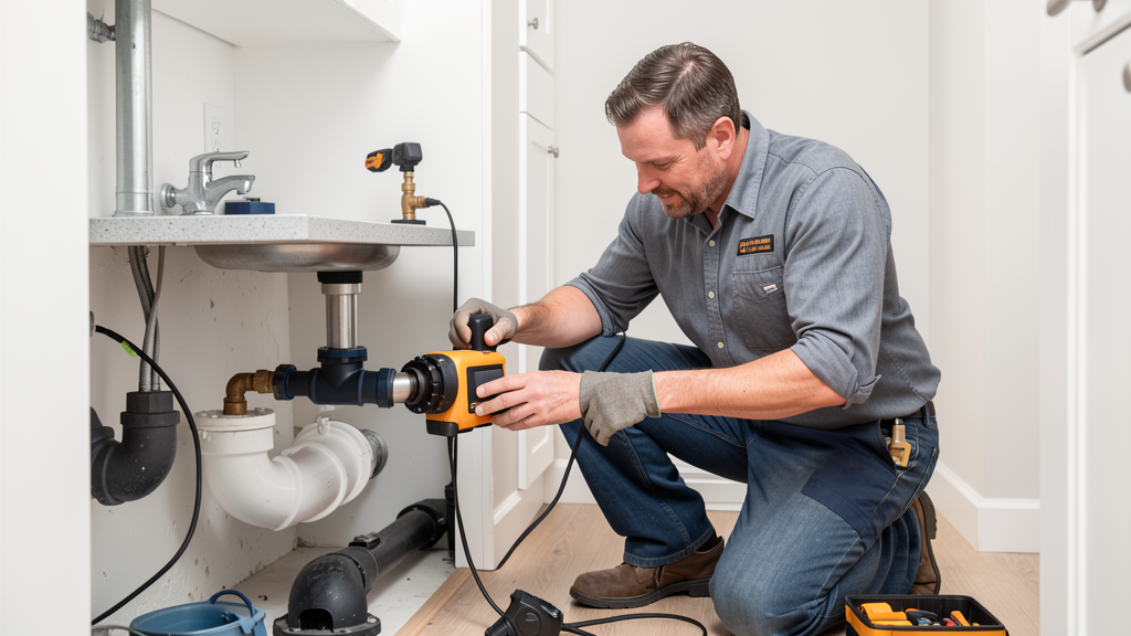 Drain camera inspection