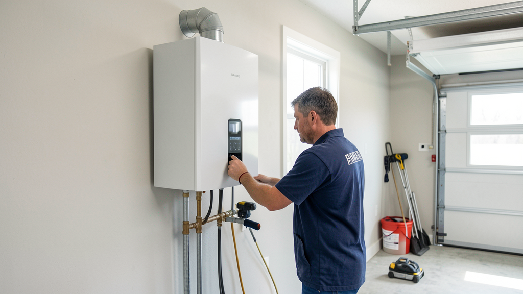 Water heater installation